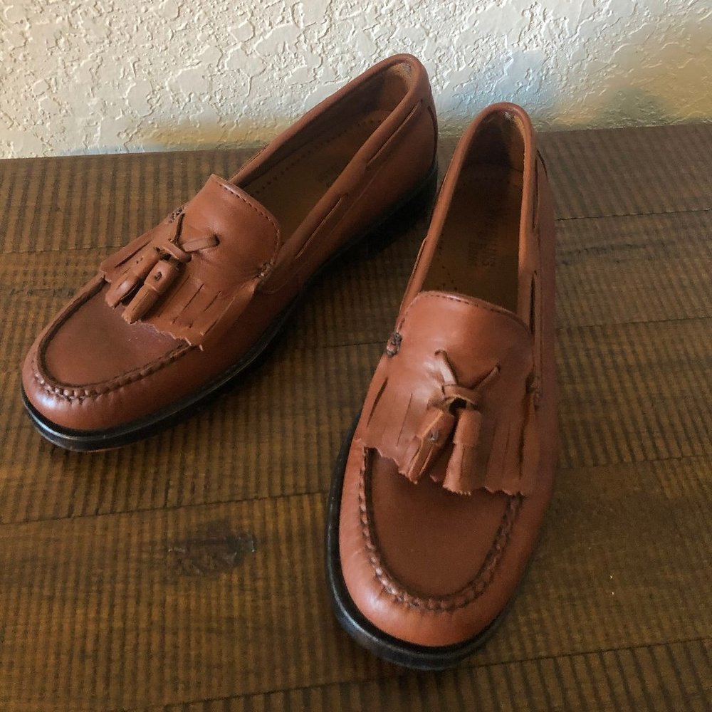 Weejuns Loafers Bass Womens Marietta II 3242 Preppy Slip On Moc Toe Size 6.5 M